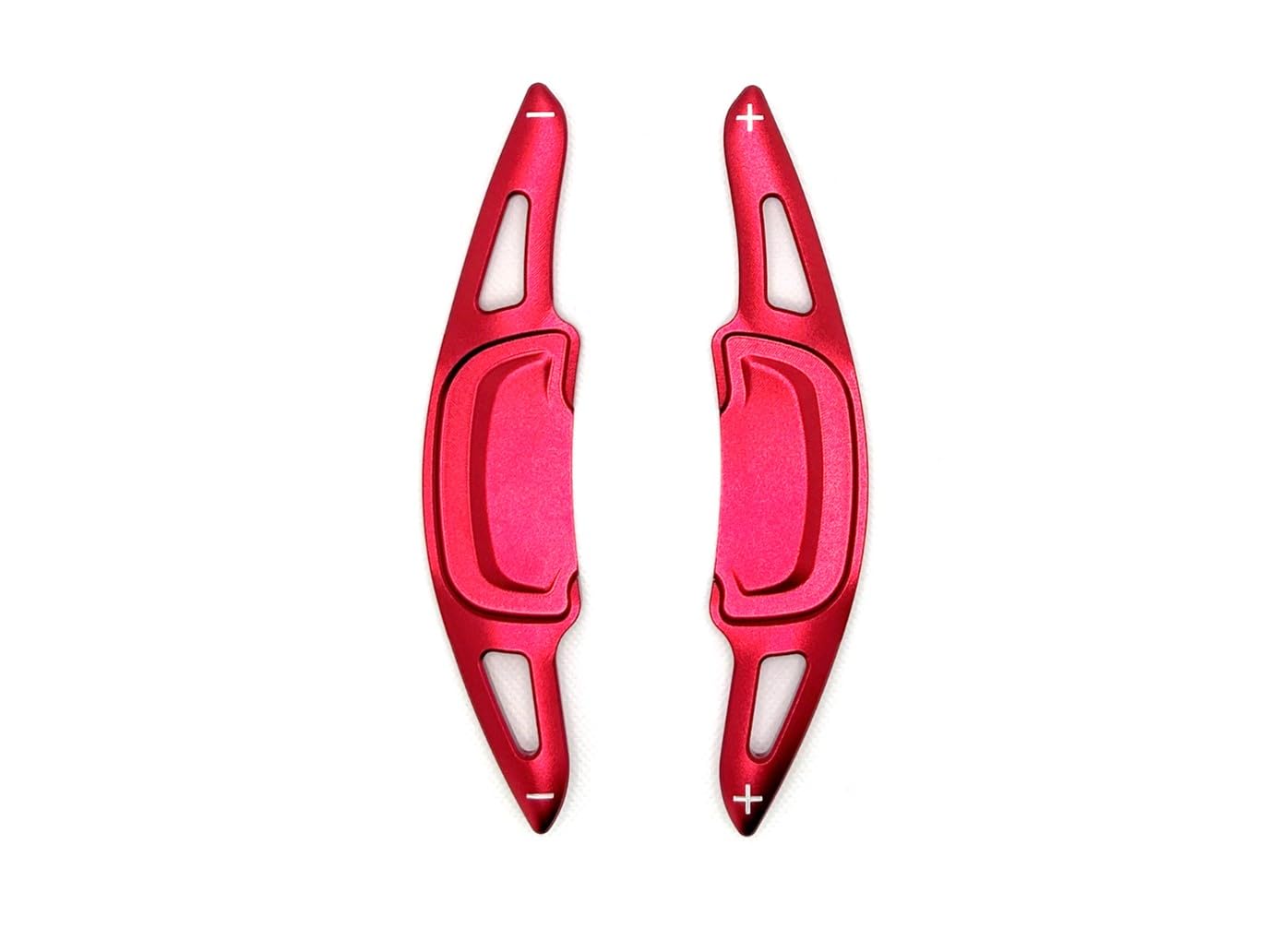 【送料無料】EVOGEAR 社外品 マツダ用 マツダ3 セダン ファストバック BP系 （2019年5月24日〜） CX-30 DM系 (2019年11月29日〜) 専用 アルミ合金 パドルシフトカバー マツダ 3 BP系, CX-30 DM系 (赤)