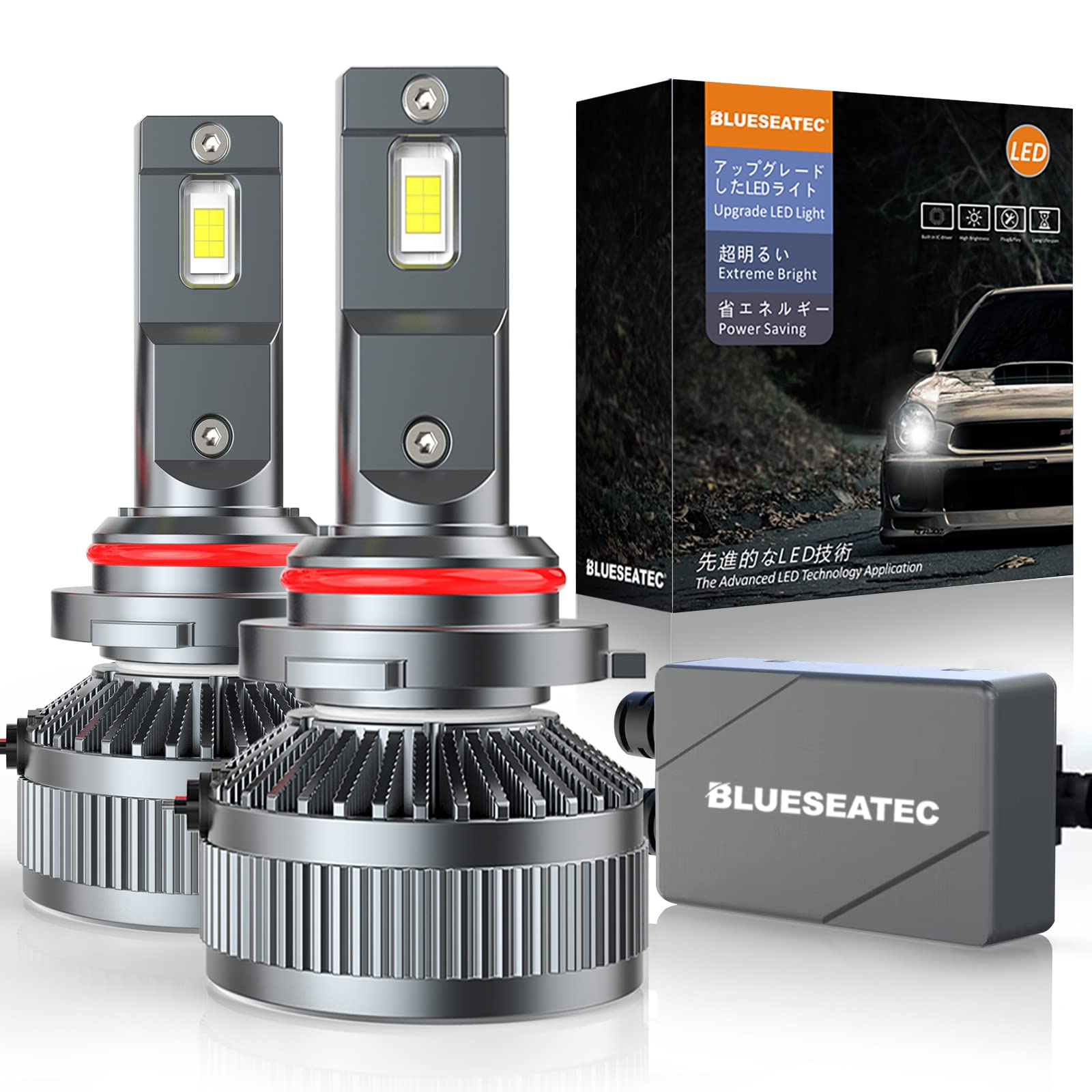 【送料無料】BLUESEATEC【ショット進化】HB3 LEDヘッドライト 130W 爆光 9005 LEDハイビーム車検対応 1..