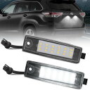 【送料無料】NEIFILES 200系ハイエース ナンバー灯 led ハイランダー クルーガー ランドクルーザー200 ヴァンガード30 ハリアー10 BB30 RAV4 レクサス RX300 ハイエース レジアスエース 標準 ワイド 1型 2型 3型 4型 5型 6型などに適用 高輝度 2個