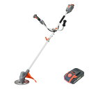 【送料無料】工進(KOSHIN) 18V 2.5Ah 充電式 草刈機 SBC-1825B バッテリー・充電器付 軽量 分割式 Uハンドル