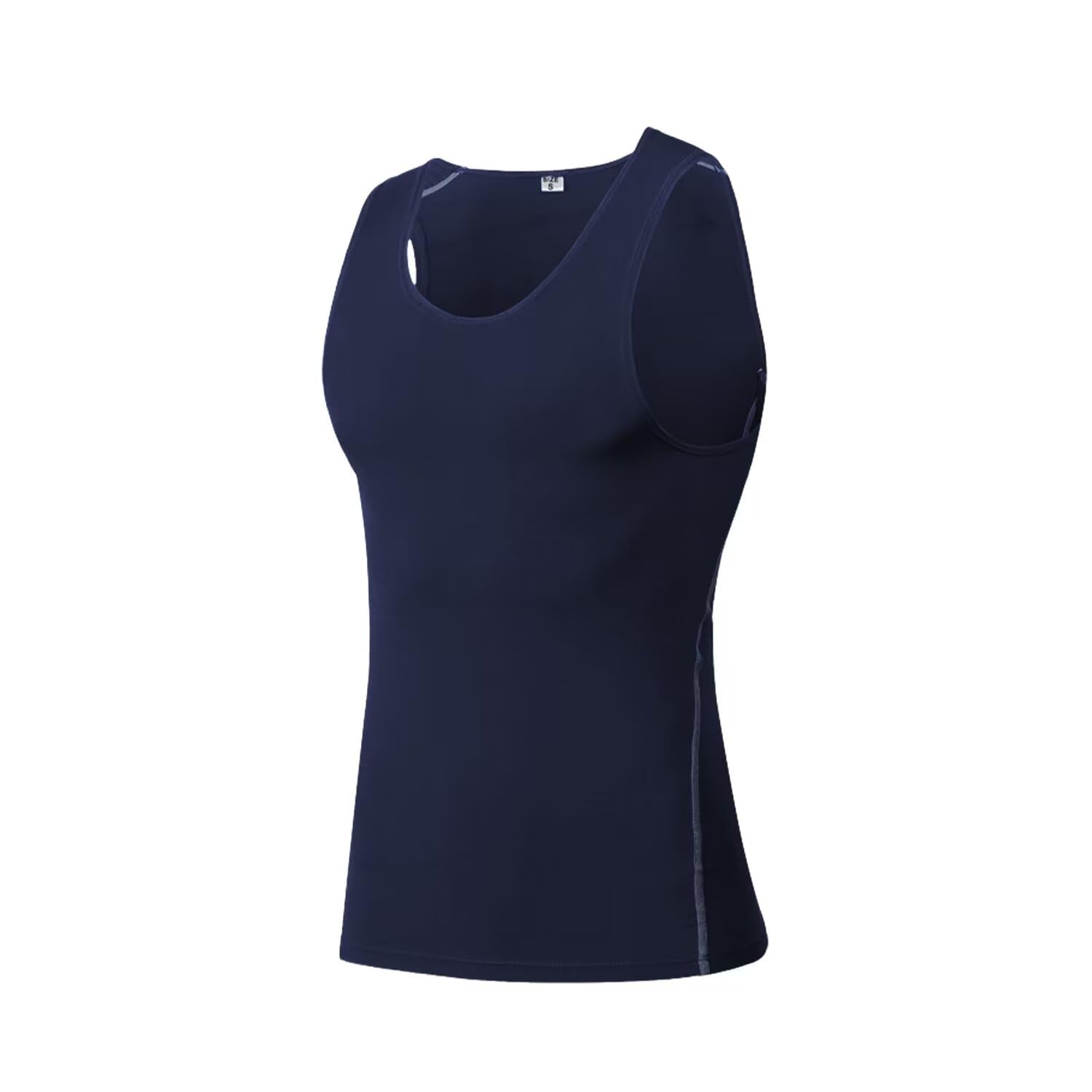 【送料無料】[Sillictor] タンクトップ メンズ スポーツインナー ノースリーブ コンプレッション インナーシャツ パワーストレッチ アンダーウェア [UVカット・冷感速乾] 1001na-M