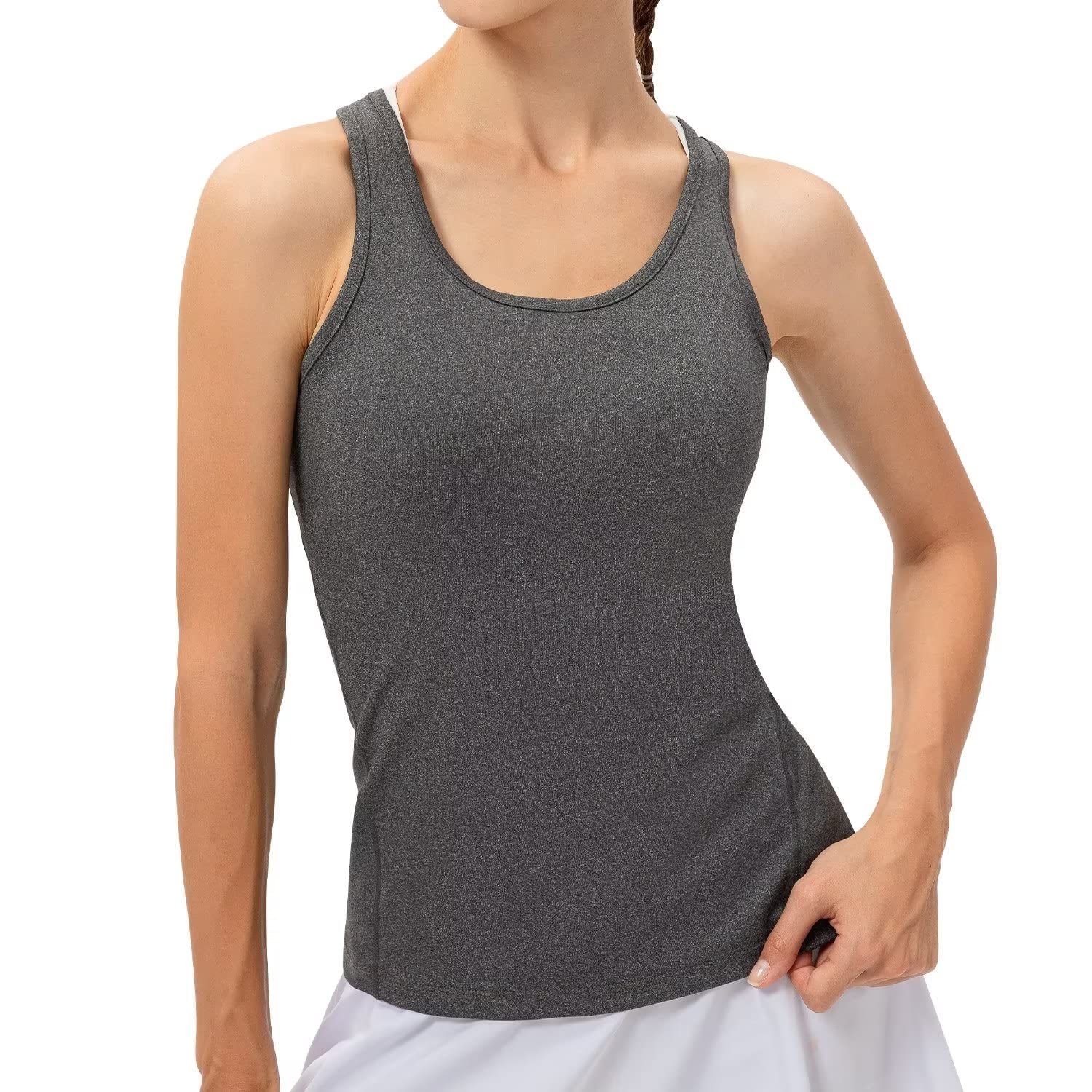 【送料無料】[Sillictor] スポーツインナー タンクトップ レディース ノースリーブ コンプレッション ..