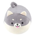 【送料無料】JEMA ジェマ 抱き枕 犬 マシュマロ アニマルクッション ぬいぐるみ もちもち ふわふわ 柔らか 可愛い プレゼント用 グレー 長さ約 50cm