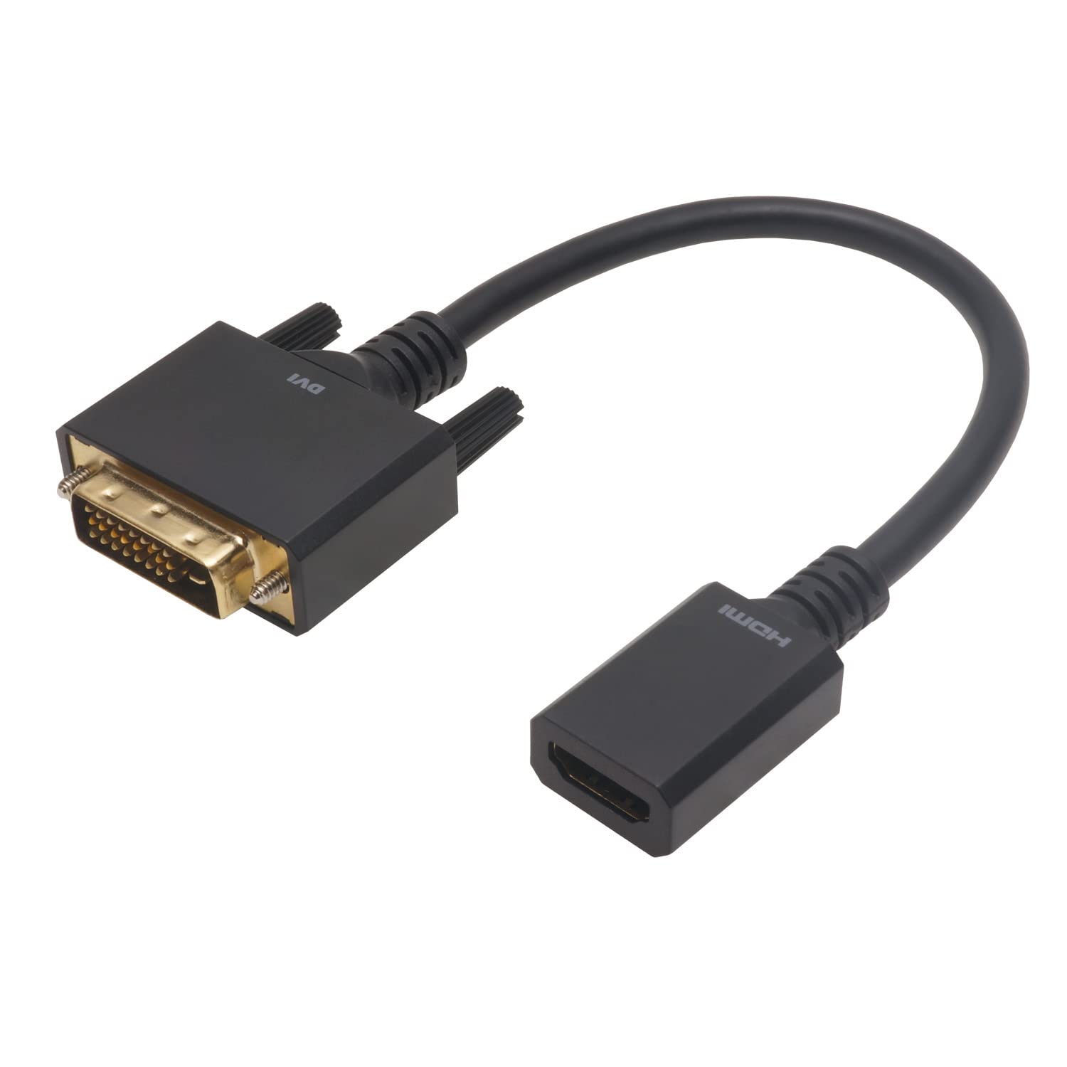 【送料無料】ホーリック HDMI-DVI変換アダプタ 15cm HDMIメス-DVIオス HAFDV-700BB