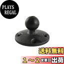 【送料無料】ラムマウント(RAM MOUNTS) AMPSホールラウンドベース プラスチック 1インチボール RAP-B-202U