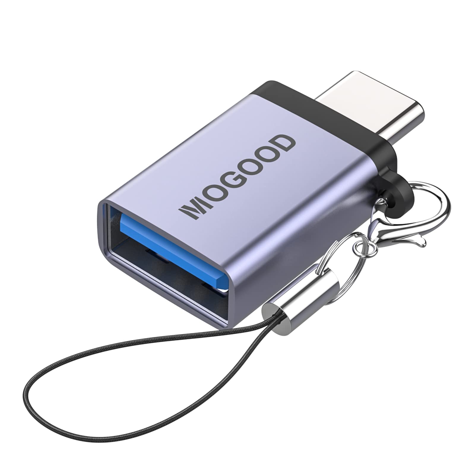 【送料無料】MOGOOD USB CからUSBアダプタUSBタイプCオスからUSB 3.0メスOTGケーブルThunderbolt 3-USBアダプタUSBからUSB C互換MacBook Pro/Air、iPhone 15 Pro Max/15 Plus/15、サムスンGalaxy