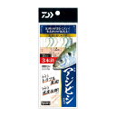 【送料無料】ダイワ(DAIWA) 船仕掛け 快適アジビシ仕掛け3本針 ムツ10号1.5号