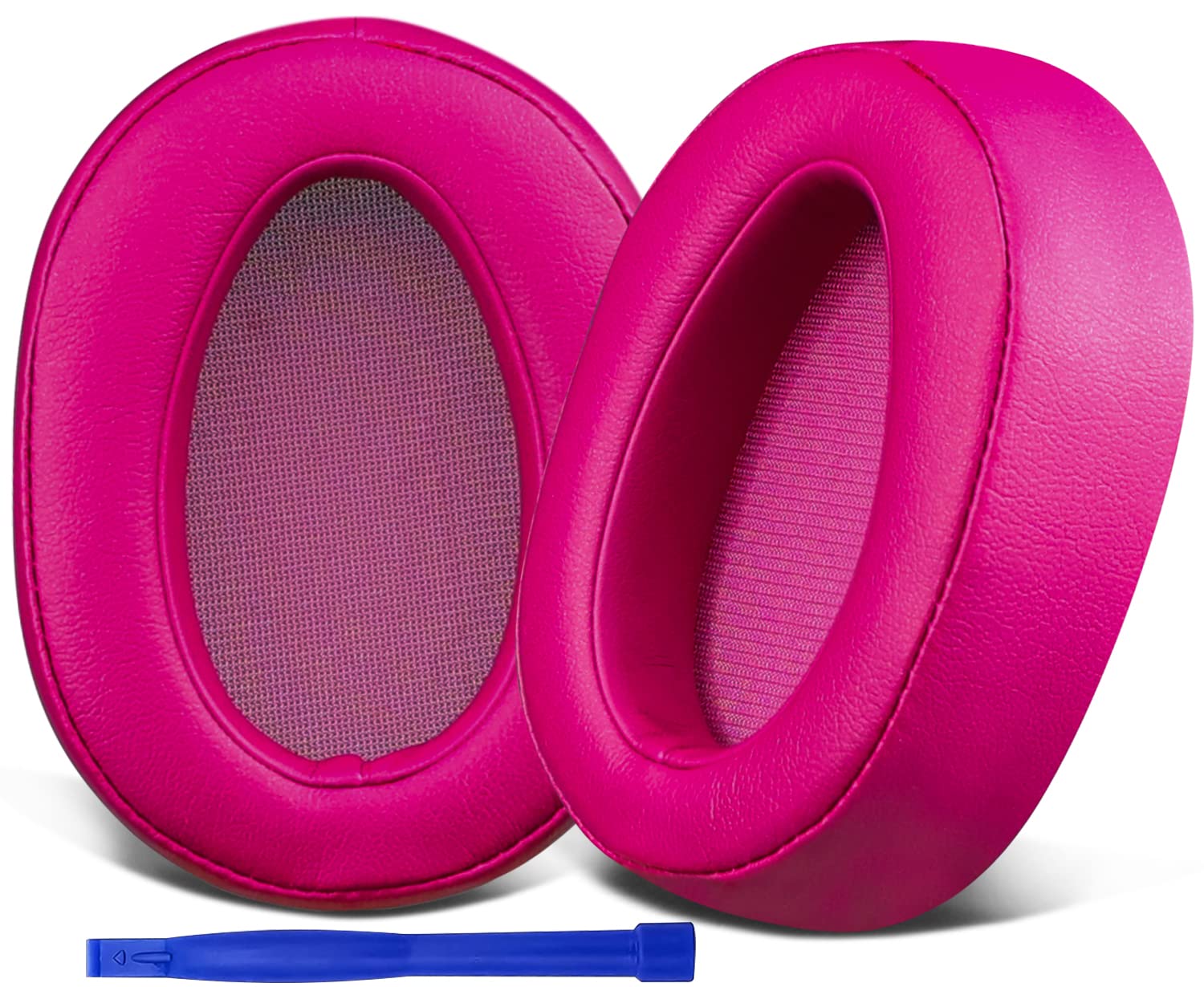 【送料無料】SOULWIT イヤーパッド イヤークッション Sony MDR-100A MDR-100AAP MDR-H600A ヘッドホン 用 交換パッド ヘッドパッド ソフトレザー ノイズアイソレーションフォーム (ボルドー)