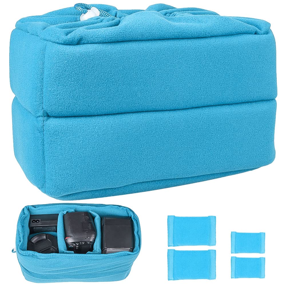 【送料無料】Glvaner カメラインナーバック カメラバッグ 小型 一眼レフケース ソフトクッションボック..