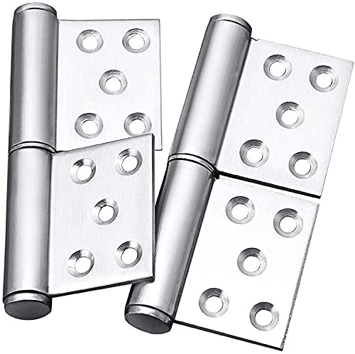 【送料無料】堅塁金物 蝶番 旗蝶番 ステンレス製のヒンジ 360度回転 抜き差しができる丁番です ド ...
