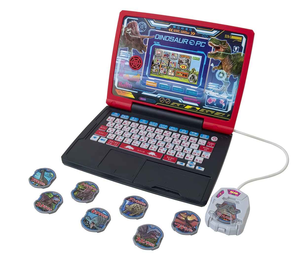 【送料無料】セガトイズ(SEGA TOYS) メダルでバトル!! 恐竜図鑑パソコン Ω(オメガ)【日本おもちゃ大賞2022 エデュケーショナル・トイ部門 優秀賞】