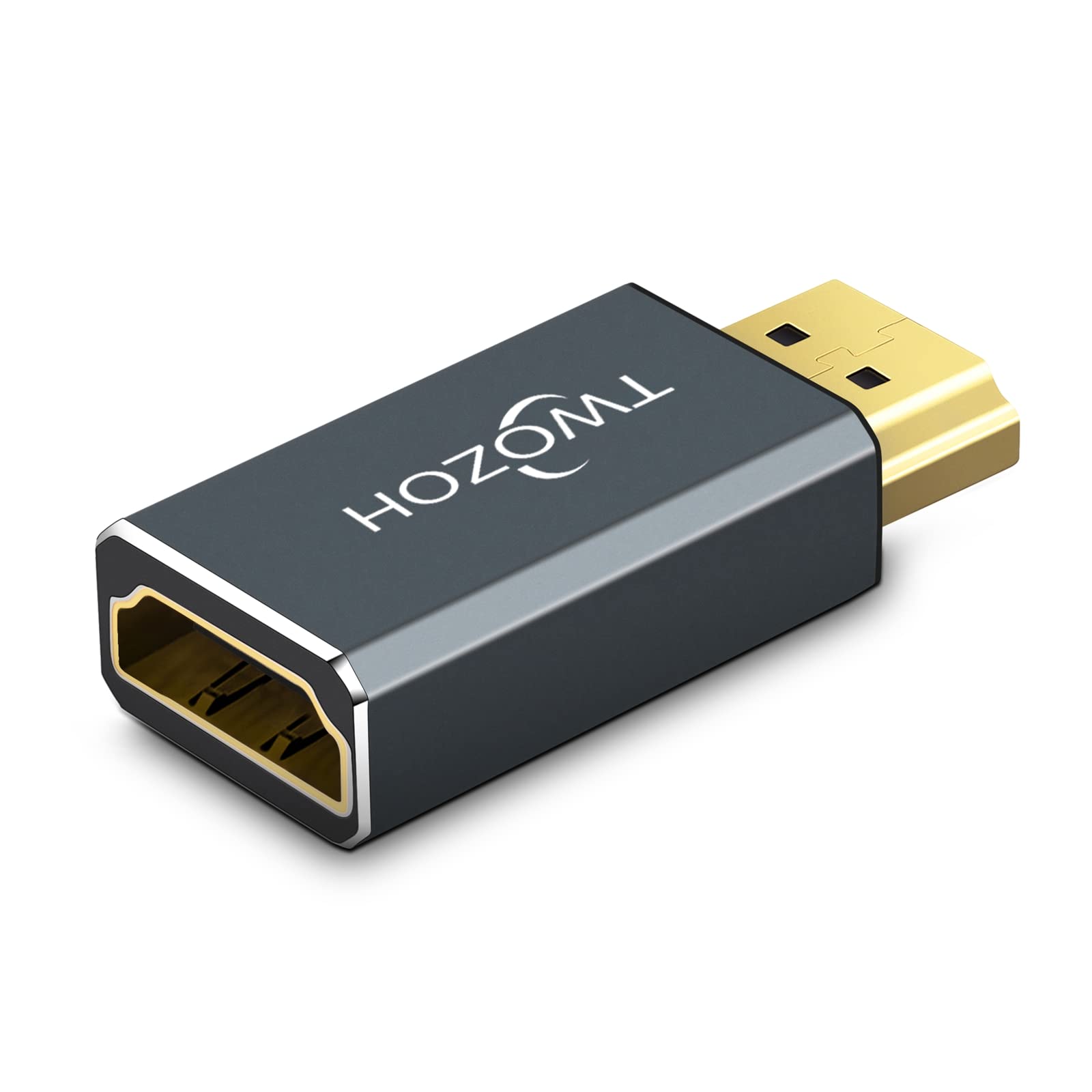 【送料無料】Twozoh 8K HDMI延長アダプター (1個パック) HDMI 2.1オス-メスコネクター延長サポート 8K@60Hz 4K@144Hz 2K@240Hz 適格請求書発行可