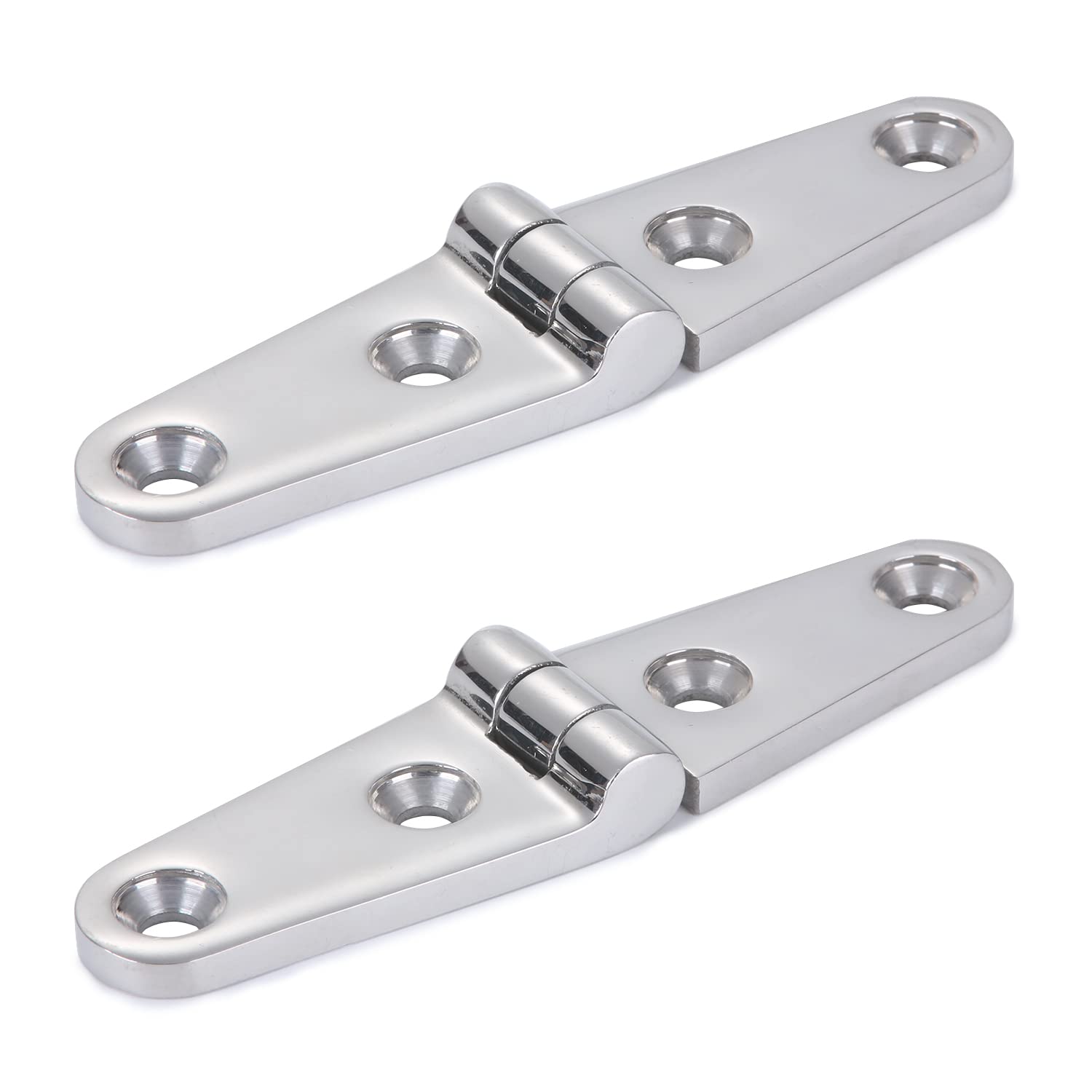 【送料無料】Atibin 船 ボート ヒンジ 蝶番 ステンレス 金具 ドア ヒンジ マリン ハッチ  ...