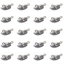 【送料無料】EXDUCT ジグヘッド 10g 20個 セット 釣り ジョイント シンカー 重り おもり バス釣り ワーム 根どめ 根 魚 玉