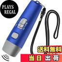 【送料無料】RICHJOLY 電子ホイッスル 電子笛 3段階 3種類ホイッスル 大音量 130db サッカ バスケットボール スポーツ 審判 団体競技 アウトドア 防災 防犯 登山 害獣 対策 3本AAA電池付き ブルー