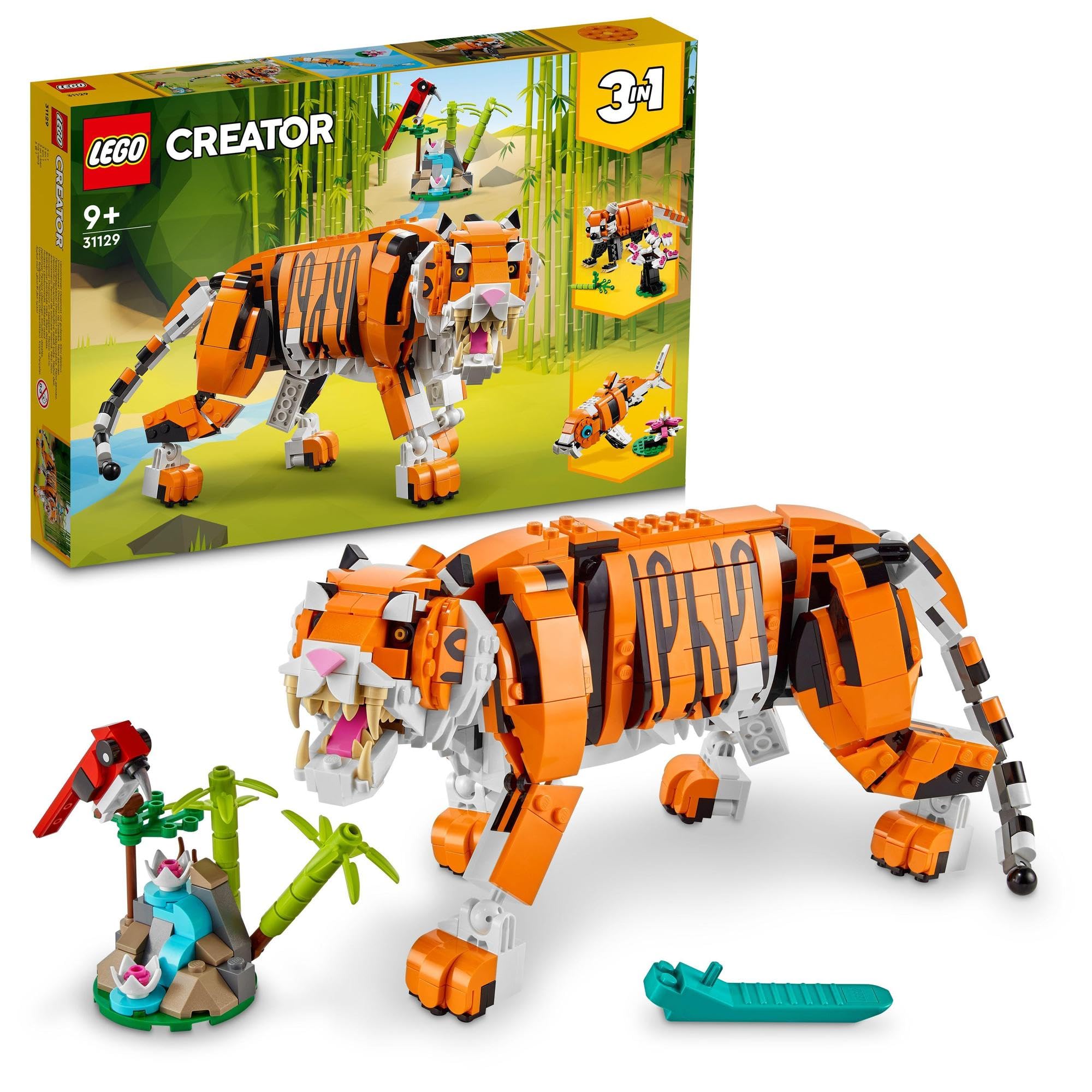 【送料無料】レゴ(LEGO) クリエイター 野生のトラ 31129 おもちゃ ブロック プレゼント 動物 どうぶつ ..