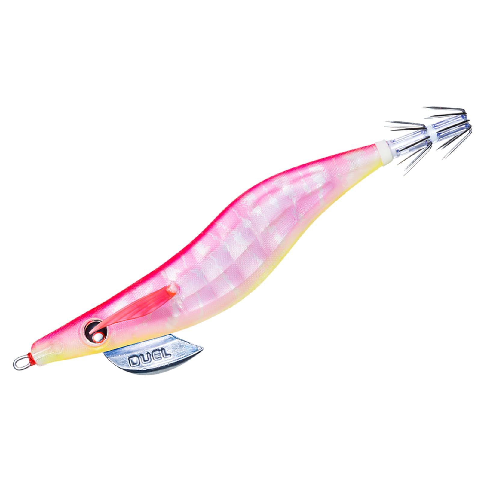 【送料無料】DUEL ( デュエル ) エギ イカ釣り ルアー LQ (レンズ 透明布巻) 【 エギング 釣具 釣り道具 釣り具 餌木 えぎ 仕掛け アオリイカ 】