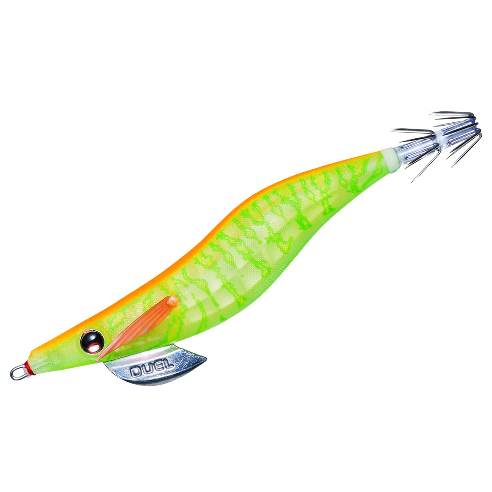 【送料無料】DUEL ( デュエル ) エギ イカ釣り ルアー LQ (レンズ 透明布巻) 【 エギング 釣具 釣り道具 釣り具 餌木 えぎ 仕掛け アオリイカ 】