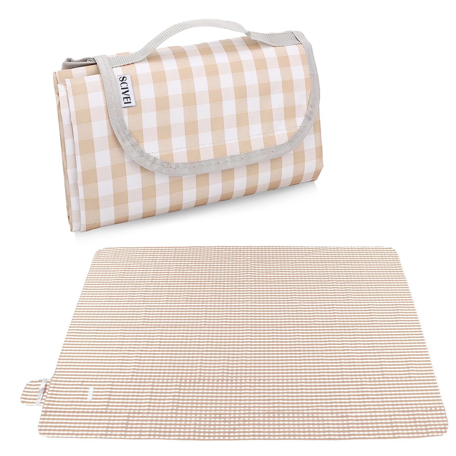 【送料無料】SCIVEI レジャーシート ピクニックマット 大判 150x200cm 3〜6人用 折りたたみ 防水 防湿 ..