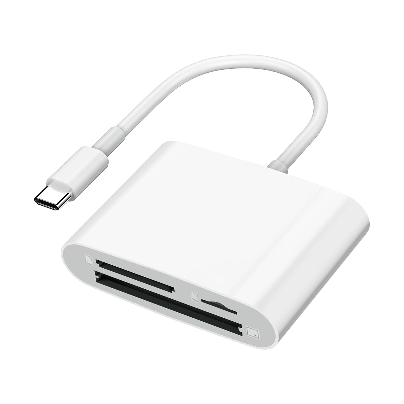 【送料無料】USB Type-C SD/Micro SD/CF カードリーダー 3in1 Popolier 日本語説明書付き タイプC to S..