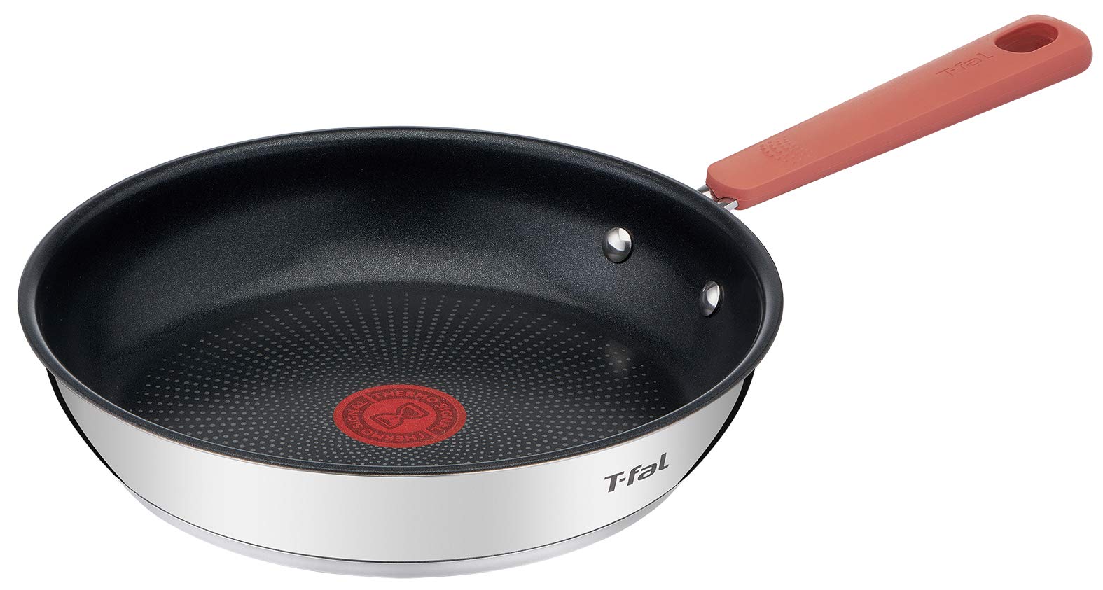 【送料無料】ティファール フライパン 24cm IH ガス火対応 PFOAなどの有害物質不使用 こびりつきにくさ長持ち 「オプティスペース IHステンレス フライパン」 ステンレス G72904