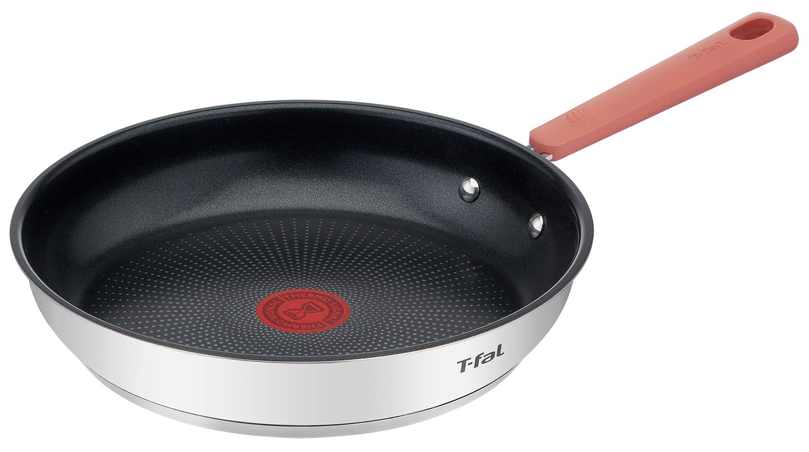 【送料無料】ティファール フライパン 26cm IH ガス火対応 PFOAなどの有害物質不使用 こびりつきにくさ長持ち 「オプティスペース IHステンレス フライパン」 ステンレス G72905