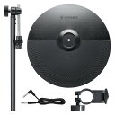 【送料無料】Donner シンバルパッド 12インチ 拡張ミュートパッド クラッシュシンバル 電子ドラムアクセサリー シンバルホルダー ラッククランプ付 DED-200用 成人向けの電子ドラム用