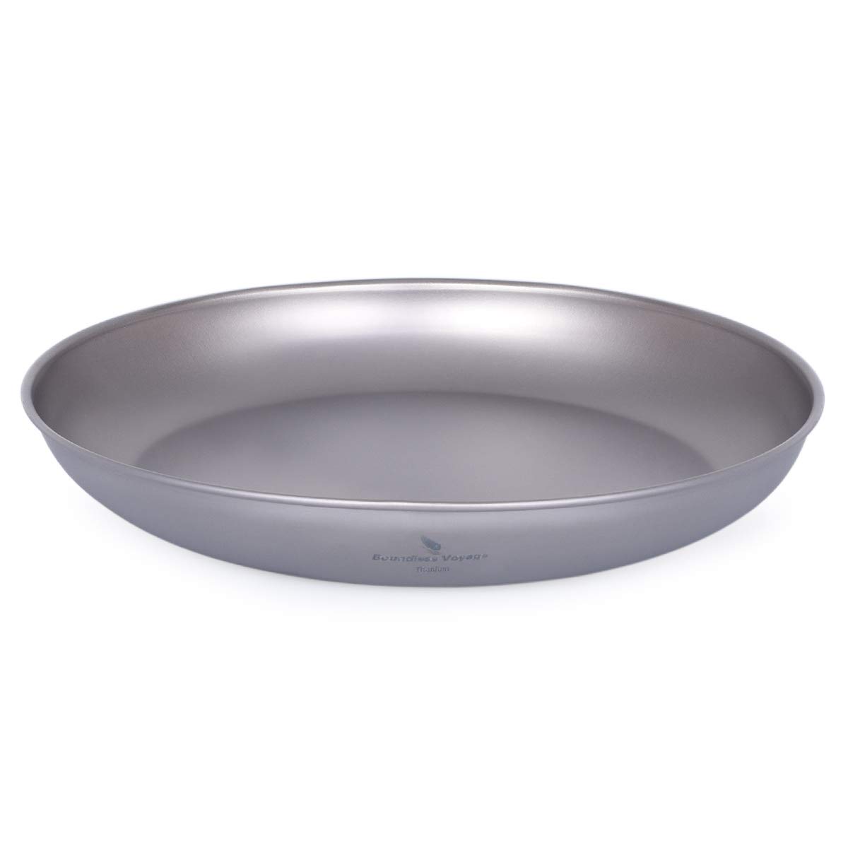 【送料無料】Boundless Voyage チタン皿 ラウンド プレート 食器 皿 割れない 錆びない 軽量 純チタン..