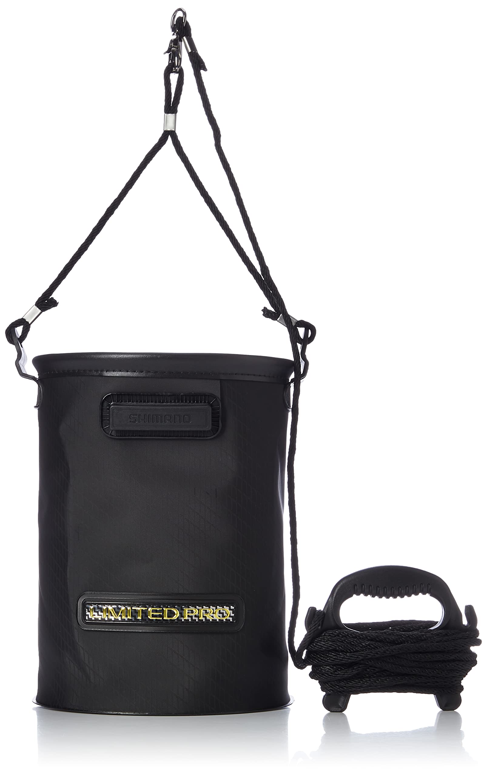 【送料無料】シマノ(SHIMANO) 水汲み バッカン リミテッドプロ BK-151S リミテッドブラック 19cm (6L)