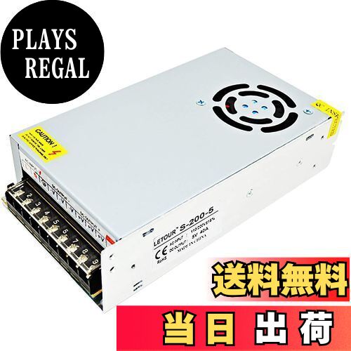 【送料無料】LETOUR スイッチング電源 直流安定化電源 AC DC 電源変換5V 40A 200 ...