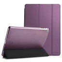 【送料無料】ProCase iPad 2 3 4 ケース(旧型) 超薄型 軽量 スタンド機能 スマートケース 半透明 背面カバー 適用機種: iPad 2/iPad 3 /iPad 4 -パープル