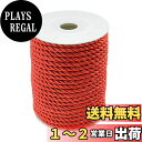 【送料無料】PH PandaHall 20ヤード(18メートル) 5mm 3プライ ツイストコードロープナイロンツイストコードトリム糸ひも DIYクラフト作り用 レッド