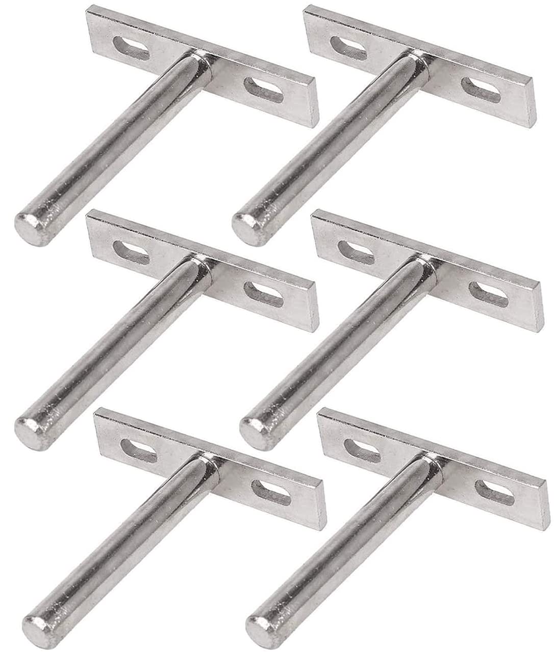 【送料無料】Wolfride 棚受け L字 金具 隠し ブラケット フローティング ブラケット 隠し 差し込みタイ..