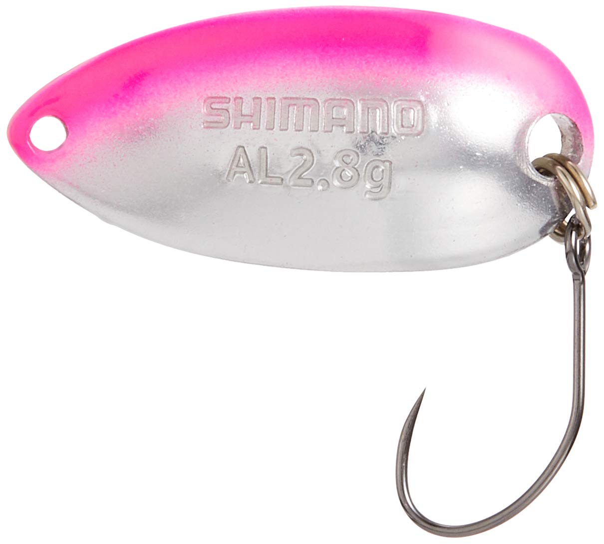 【送料無料】シマノ(SHIMANO) スプーン カーディフ アルミロール 2.8g TR-R28R 63T ピンクシルバー