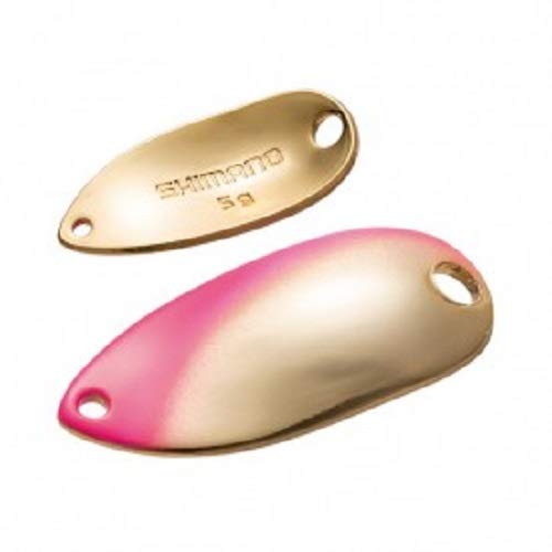 【送料無料】シマノ(SHIMANO) スプーン カーディフ ロールスイマー プレミアムメッキ 5.0g TR-M50R 72T ピンクゴールド