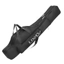 【送料無料】Lixada 釣り竿ケース 100cm ポータブル折りたたみ式釣り竿ケース 釣り竿リール収納バッグ 釣りギアオーガナイザー ロッドケース