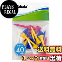 【送料無料】Tabata(タバタ) ゴルフ プラスリム ショートティー 40mm プラスチックティー スリムティー ショート 18本入 GV1418 S ホワイ...