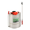 【送料無料】工進(KOSHIN) 背負い式 ステンレス製 手動 噴霧器 10L SS-10 縦型 2頭口噴口 カバー付き 泡状除草噴口 47cm ノズル ボール...