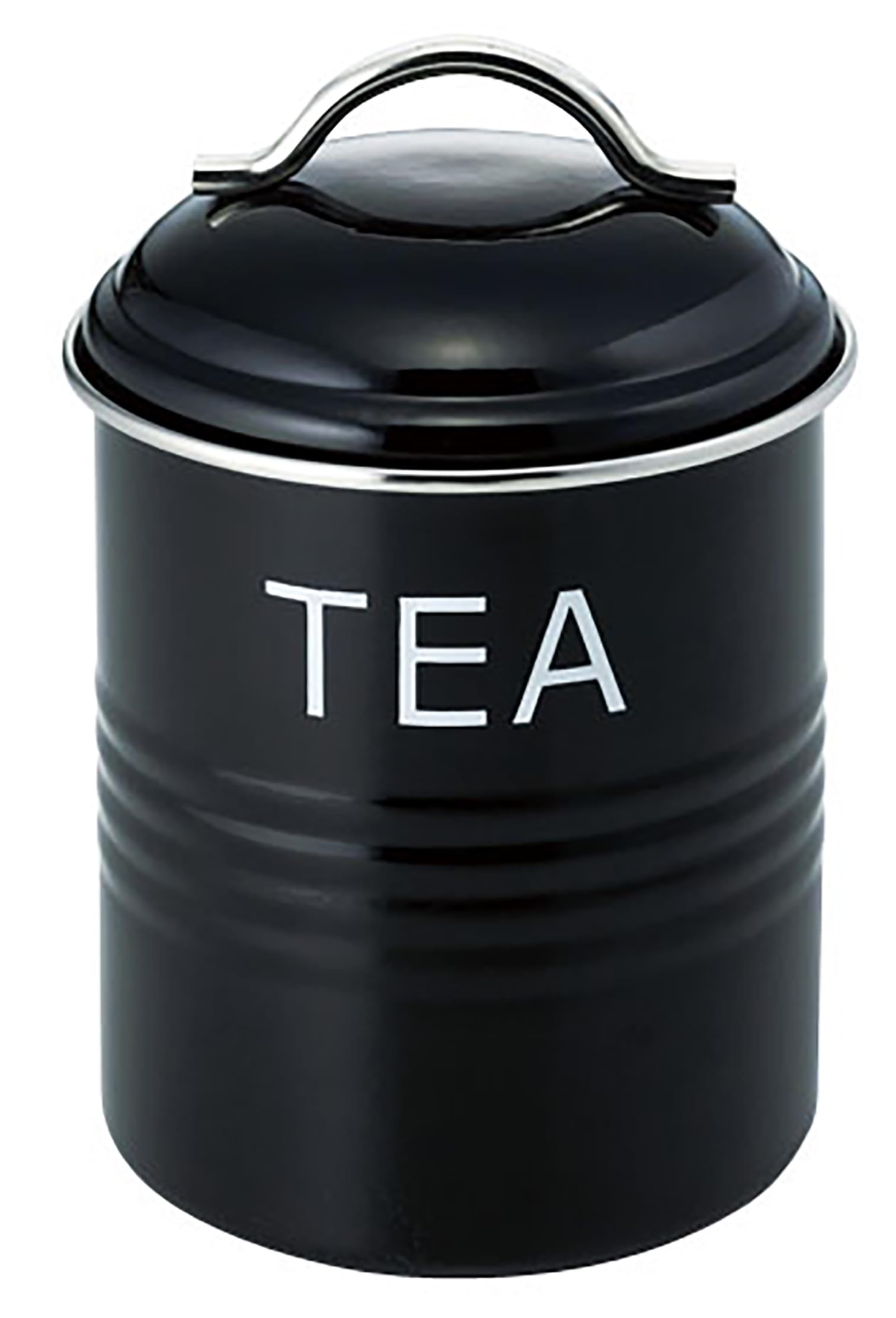 【送料無料】佐藤金属興業(Satokinzoku) SALUS 保存容器 バーネット キャニスター 黒 TEA