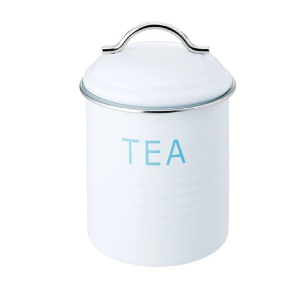 【送料無料】佐藤金属興業(Satokinzoku) SALUS 保存容器 バーネット キャニスター 白 TEA