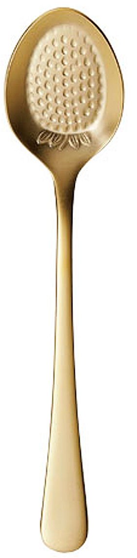 【送料無料】佐藤金属興業(Satokinzoku) SALUS エレガンテ イチゴスプーン ゴールド 日本製