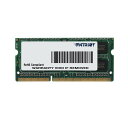 【送料無料】Patriot Memory DDR3 1600MHz 8GB PC3-12800 CL11 SODIMM ノートパソコン用メモリ 低電圧 1.35V - PSD38G1600L2S