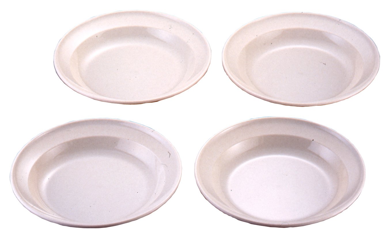 【送料無料】キャプテンスタッグ(CAPTAIN STAG) サンサンマーチ抗菌丸型カレー皿22cm 4枚組 MP-108