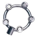 【送料無料】工進(KOSHIN) 多頭噴霧ノズル 丸型噴口 丸五頭口 (換板式) 【噴板穴径0.7】 DP-106