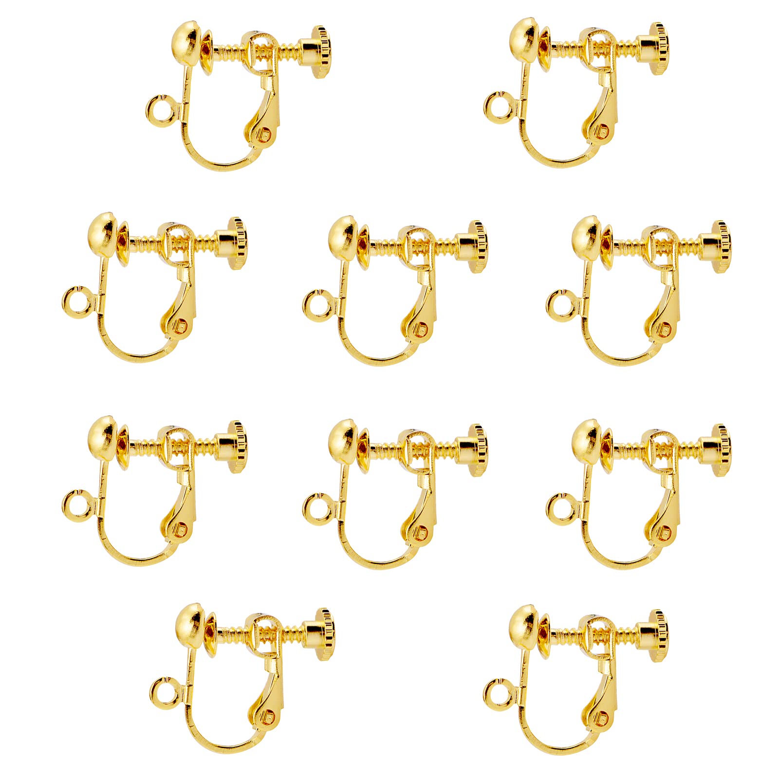 【送料無料】【BEAUTY PLAYER】ピアス イヤリング 変換 イヤリングコンバーター 10個入り 手芸 手作り..