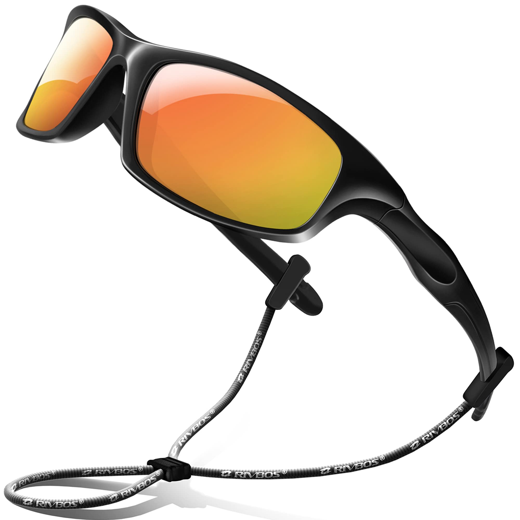 【送料無料】[RIVBOS] リバッズ RBK003 キッズ 子供用サングラス 偏光レンズ ゴムフレーム UVカット ミ..