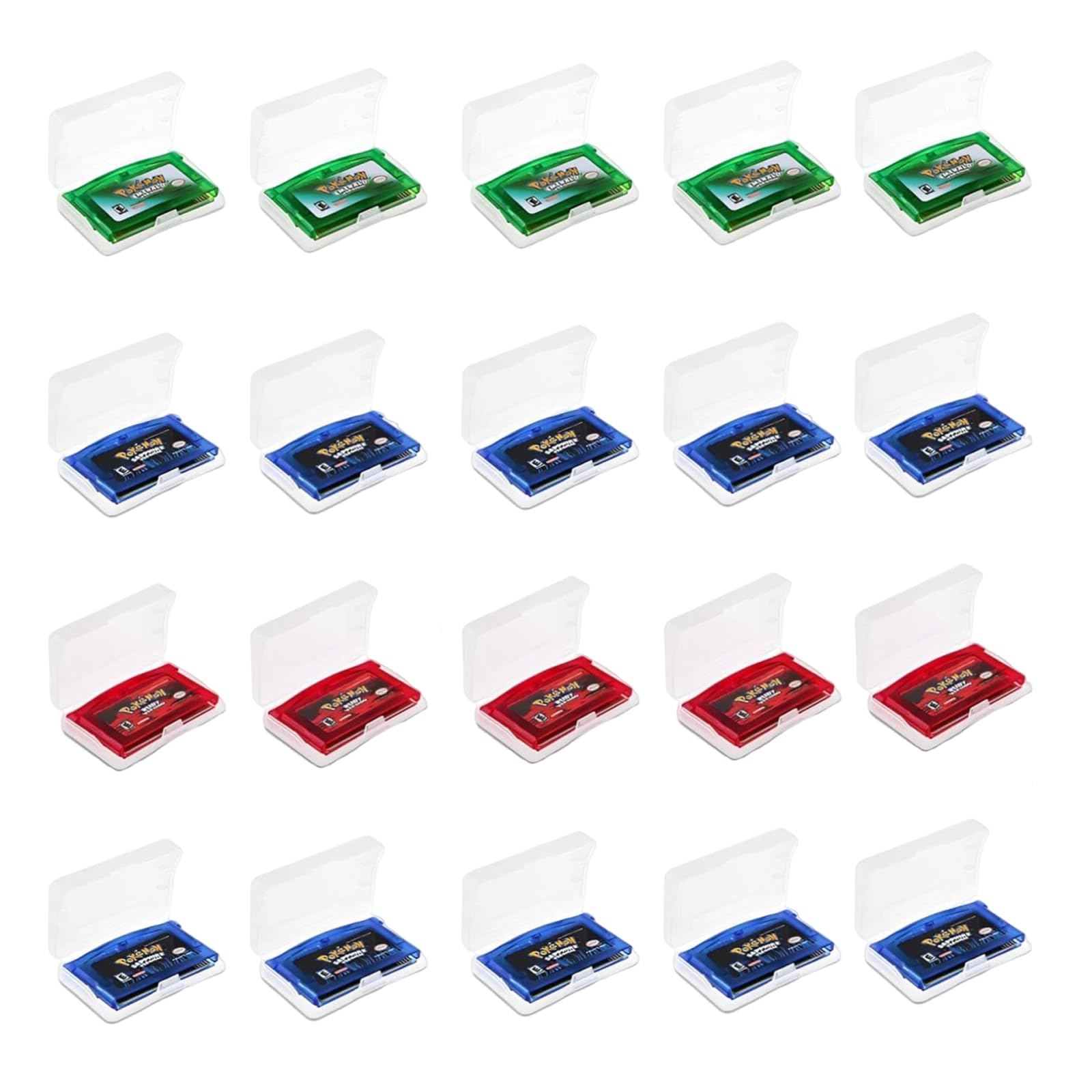 【送料無料】DFsucces ゲームカセット 専用 ケース 保護 収納 ソフト カセット アドバンス GBA ゲーム..