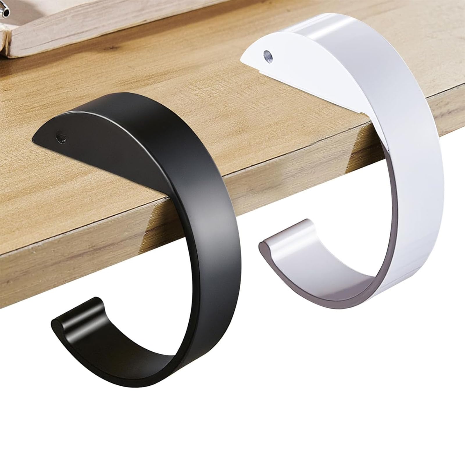 【送料無料】DFsucces テーブルフック バッグハンガー カバン掛け アルミ合金 固定式 調節可能 耐荷重20kg 携帯便利 滑り止め改良 粘着テープなし C字設計 自宅外出兼用