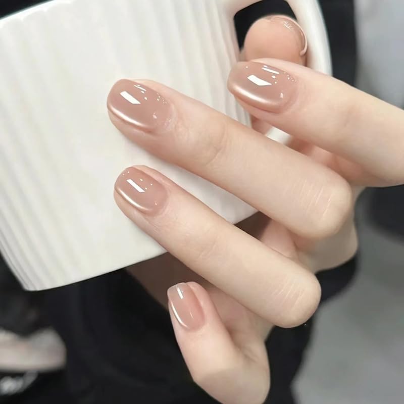 【送料無料】JIANDO ネイルチップ バレエ ラウンド ベリーショート かわいい 30枚入り 人気 ネイルシー..