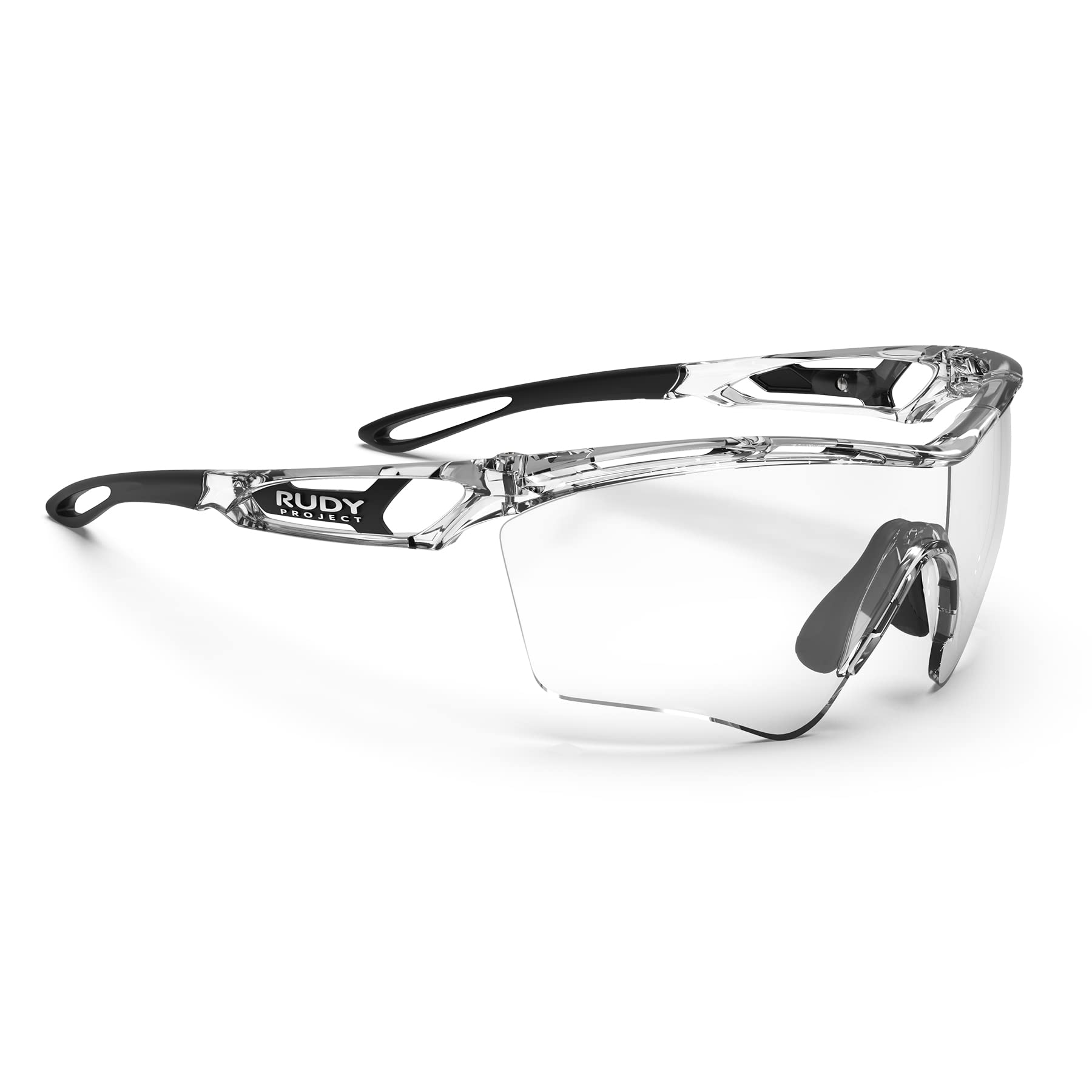 【送料無料】ルディプロジェクト(RUDYPROJECT) スポーツサングラス クリスタルグロス/クリア TRALYXGUARD トラリクス ガード Z87+/EN166 SP391196-GRD0